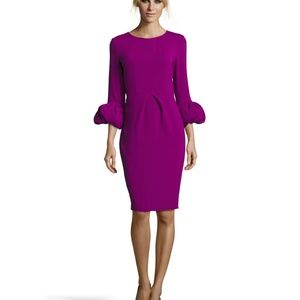 ISSUE NEW YORK PANELED STRETCH MIDI DRESS